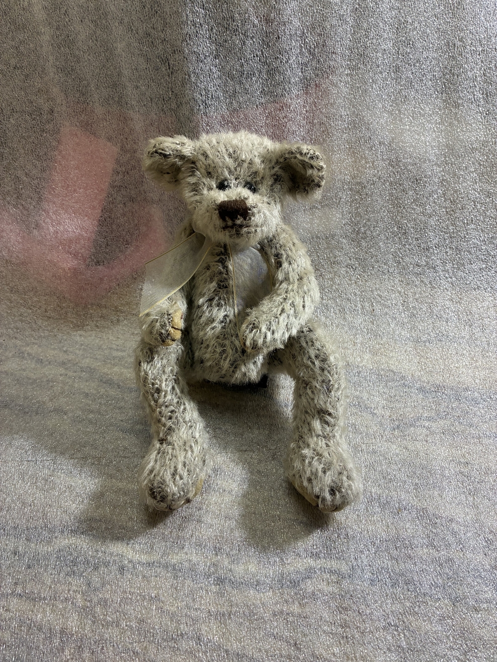 Ty Attic Treasures plush bear, likely "Greyson"